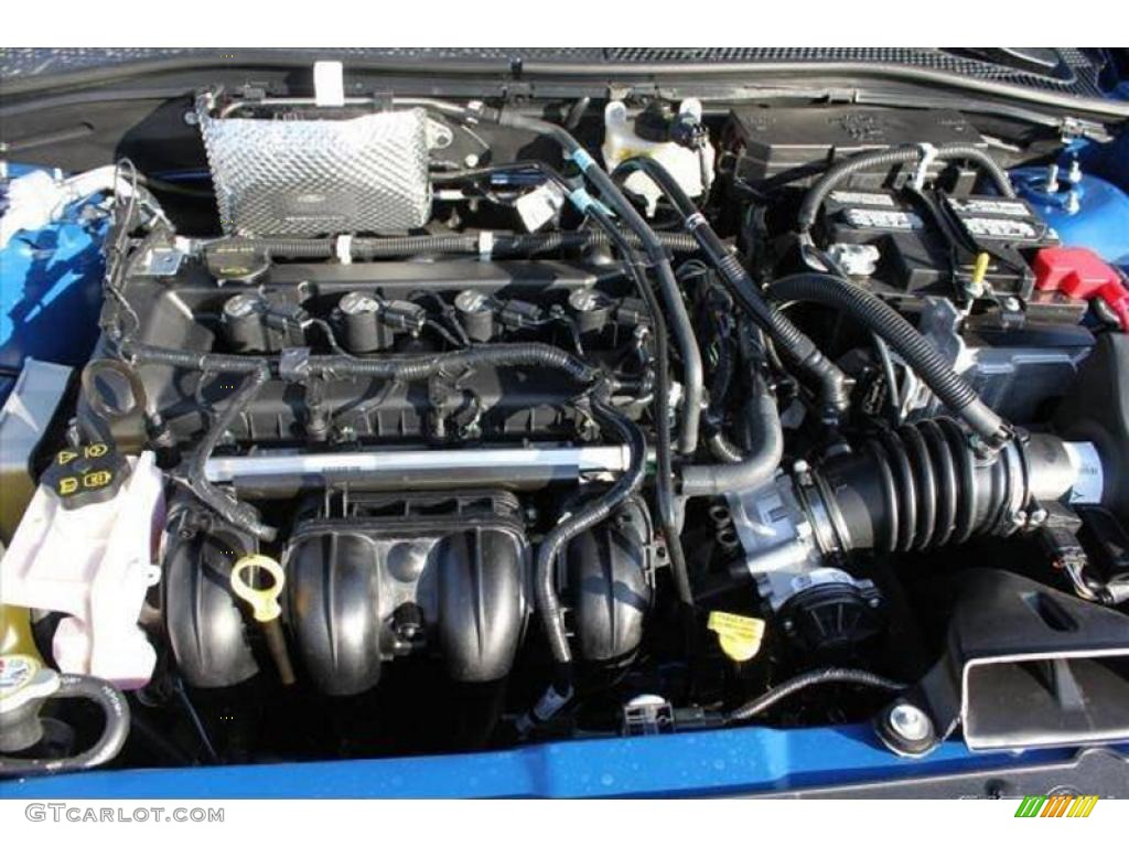 2010 Focus SE Sedan - Blue Flame Metallic / Charcoal Black photo #27