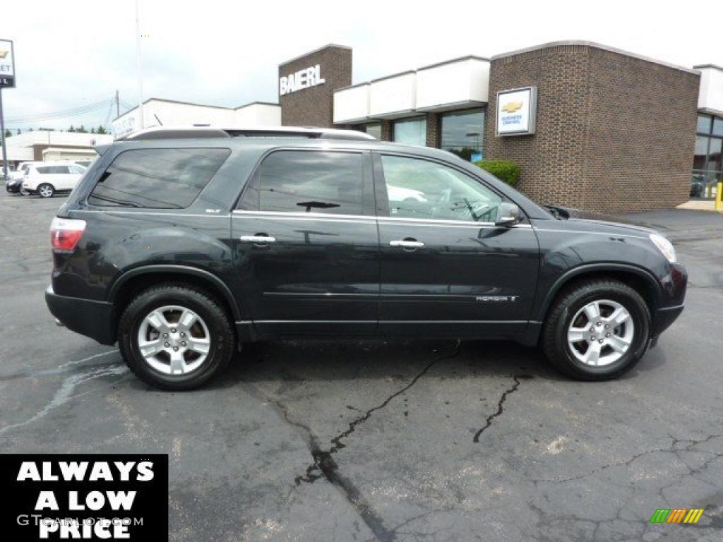 2007 Acadia SLT - Carbon Metallic / Ebony photo #8