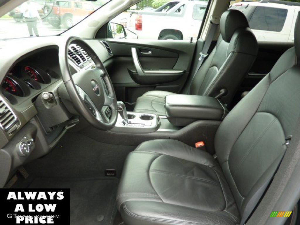 2007 Acadia SLT - Carbon Metallic / Ebony photo #10