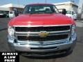 2010 Victory Red Chevrolet Silverado 2500HD Regular Cab 4x4 Chassis  photo #2