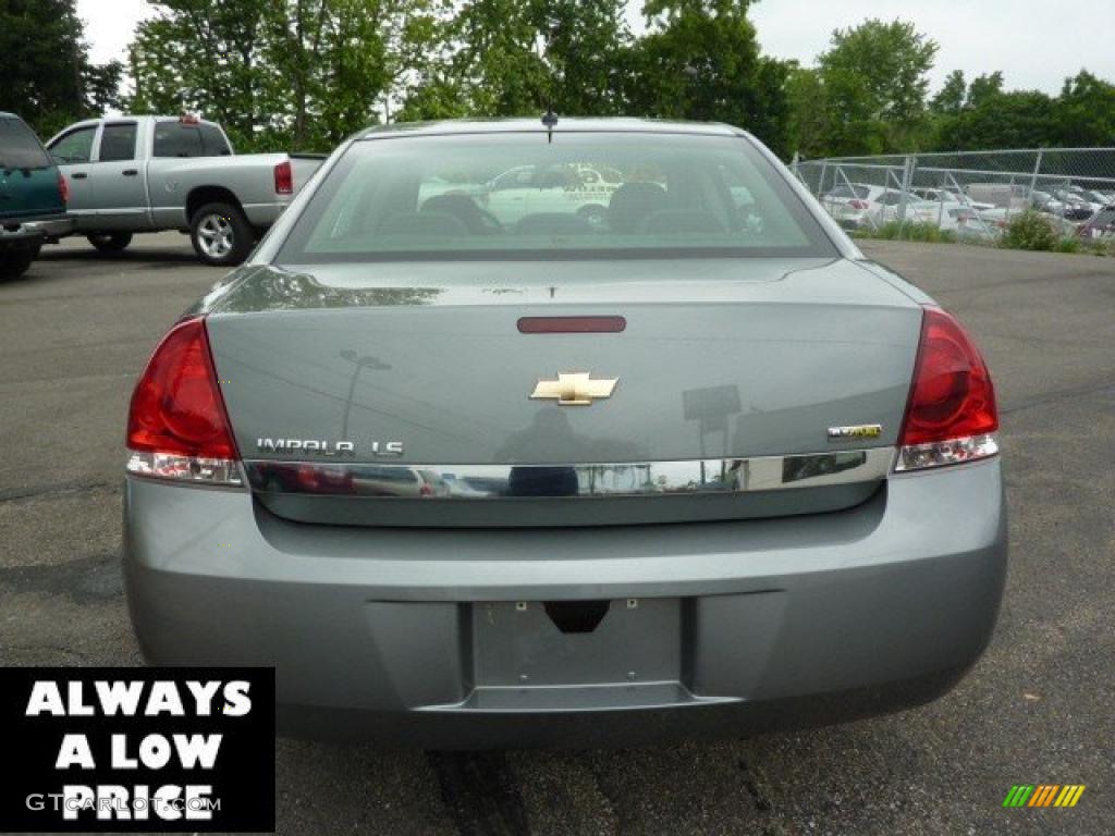 2007 Impala LS - Dark Silver Metallic / Gray photo #6