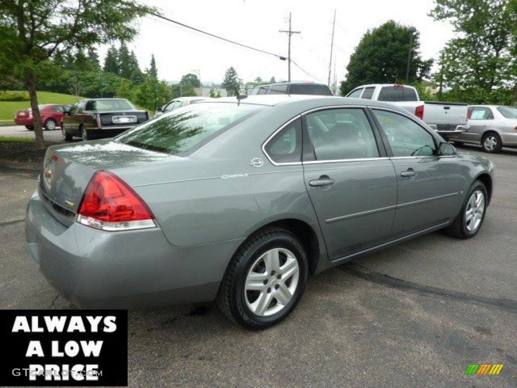 2007 Impala LS - Dark Silver Metallic / Gray photo #7