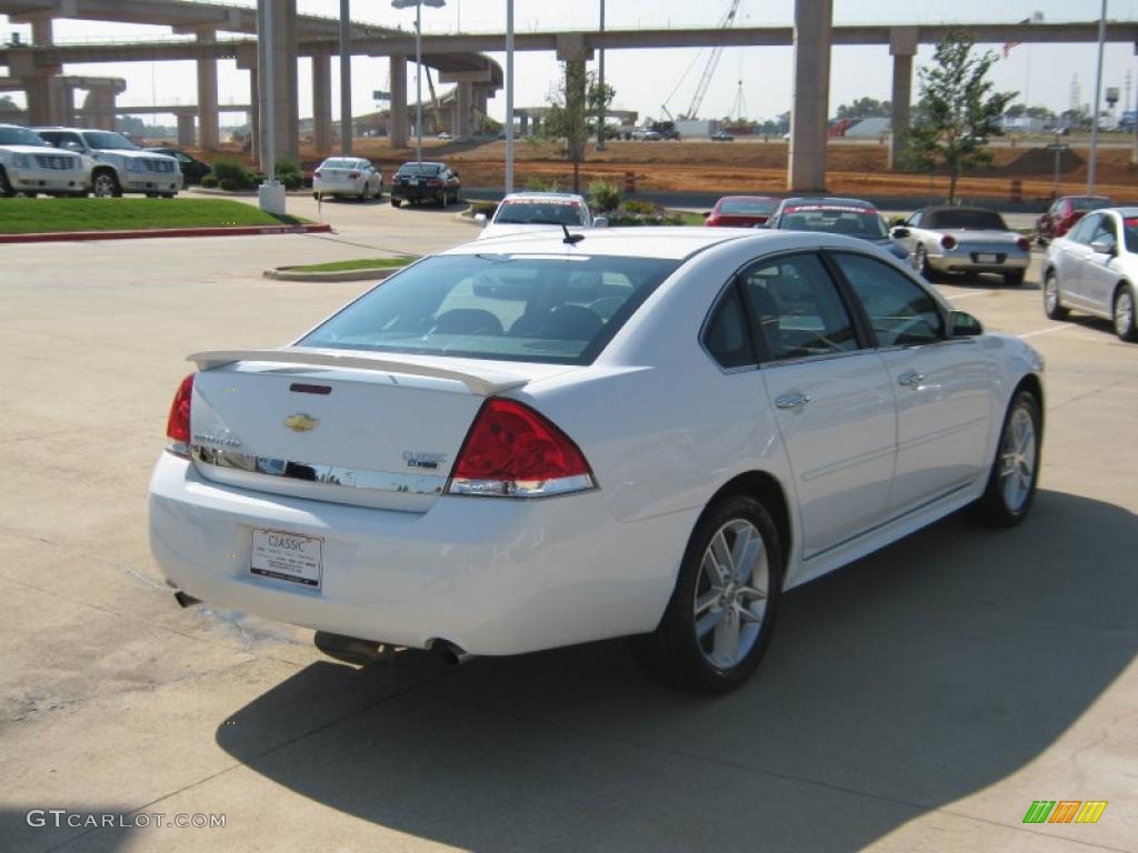 2010 Impala LTZ - Summit White / Ebony photo #5