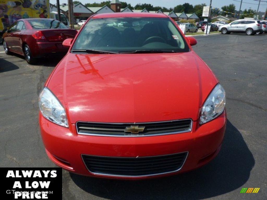 2010 Impala LS - Victory Red / Ebony photo #2