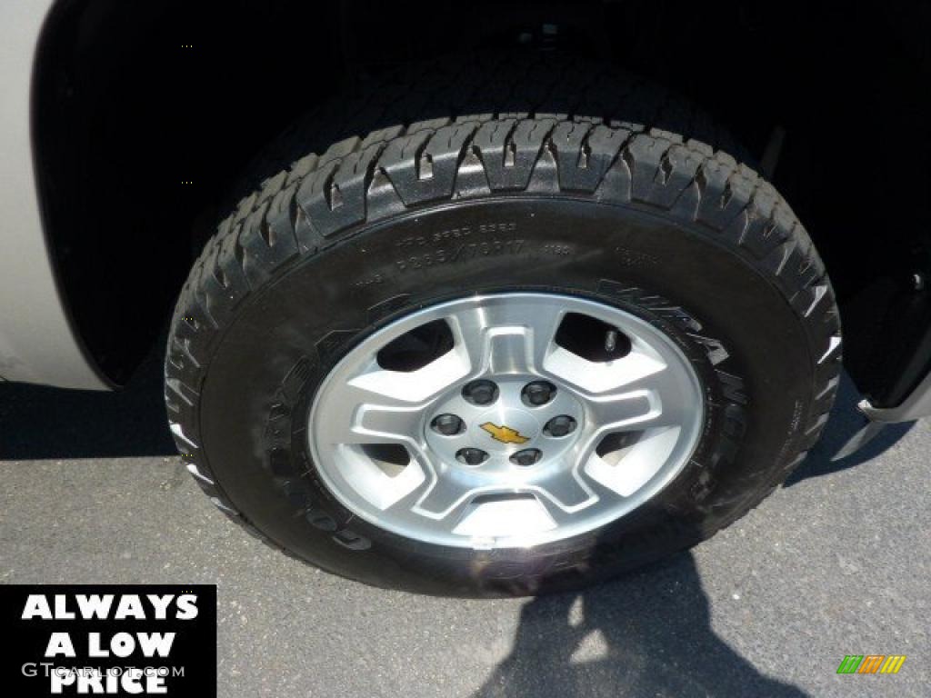 2009 Silverado 1500 LT Extended Cab 4x4 - Silver Birch Metallic / Ebony photo #9