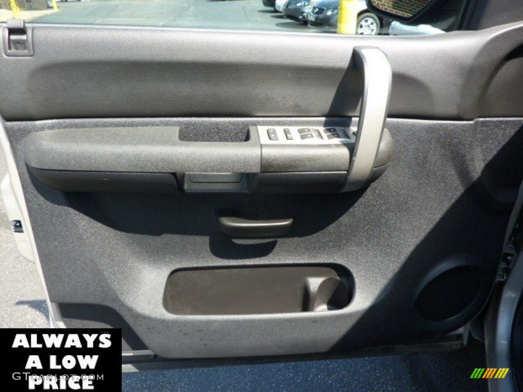 2009 Silverado 1500 LT Extended Cab 4x4 - Silver Birch Metallic / Ebony photo #12