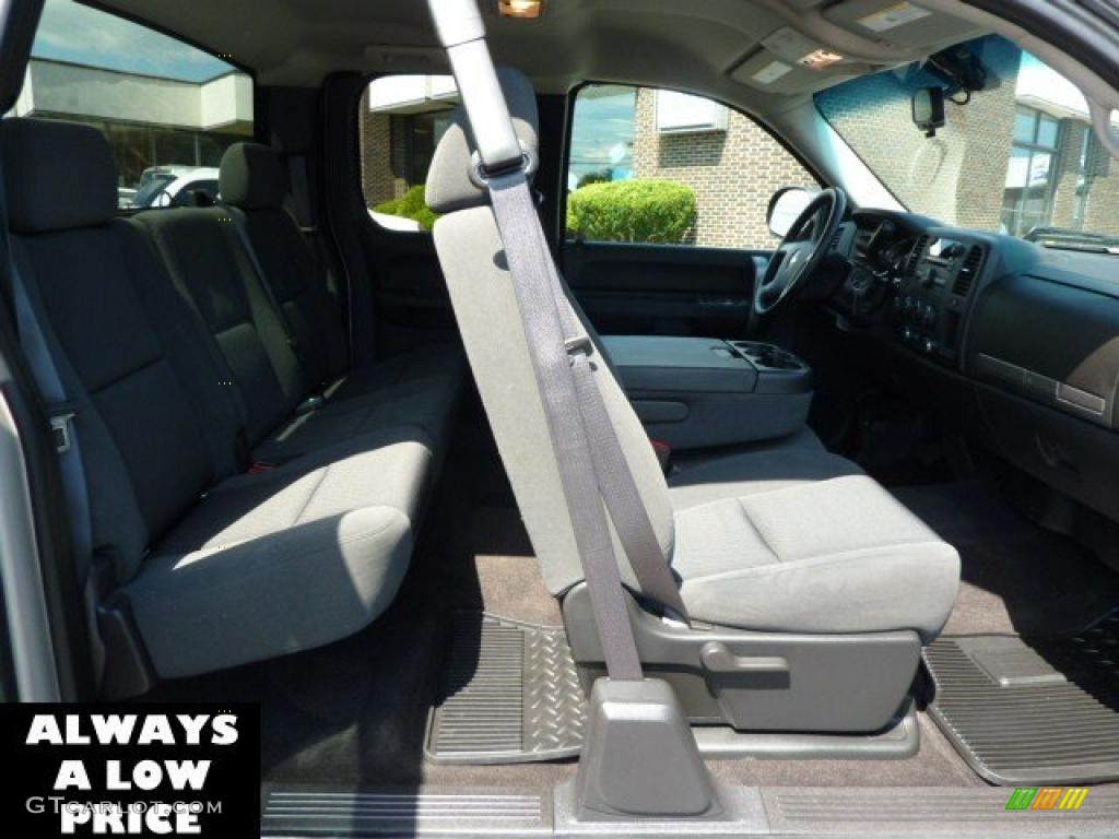 2009 Silverado 1500 LT Extended Cab 4x4 - Silver Birch Metallic / Ebony photo #16