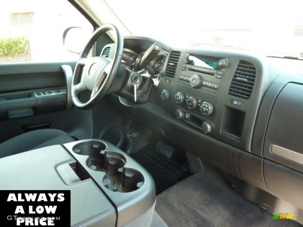 2009 Silverado 1500 LT Extended Cab 4x4 - Silver Birch Metallic / Ebony photo #17