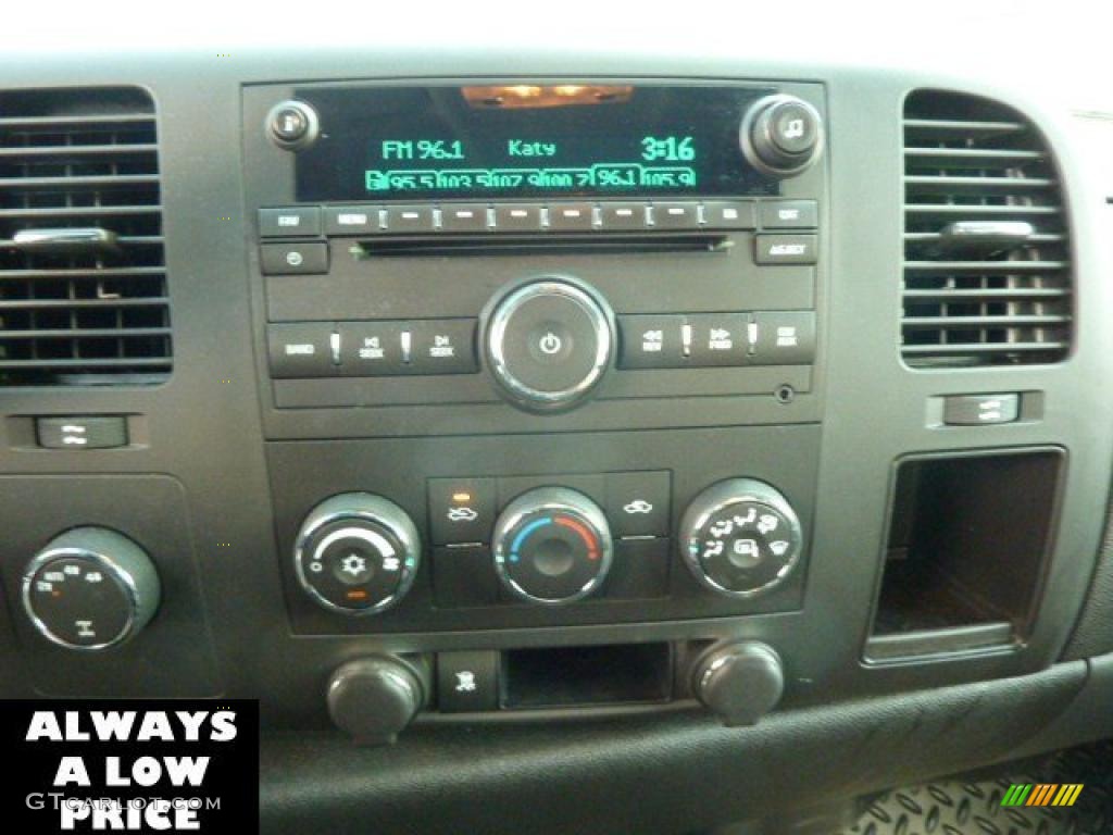 2009 Silverado 1500 LT Extended Cab 4x4 - Silver Birch Metallic / Ebony photo #18