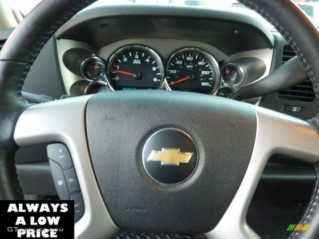 2009 Silverado 1500 LT Extended Cab 4x4 - Silver Birch Metallic / Ebony photo #19