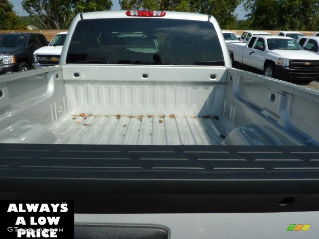 2011 Silverado 1500 Extended Cab 4x4 - Sheer Silver Metallic / Dark Titanium photo #15