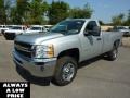 Sheer Silver Metallic - Silverado 2500HD Regular Cab Photo No. 3