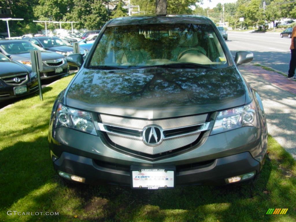 2007 MDX  - Nimbus Gray Metallic / Taupe photo #3