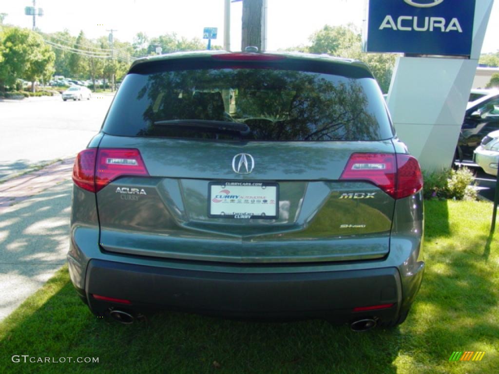 2007 MDX  - Nimbus Gray Metallic / Taupe photo #6