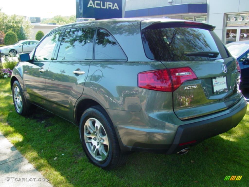 2007 MDX  - Nimbus Gray Metallic / Taupe photo #7