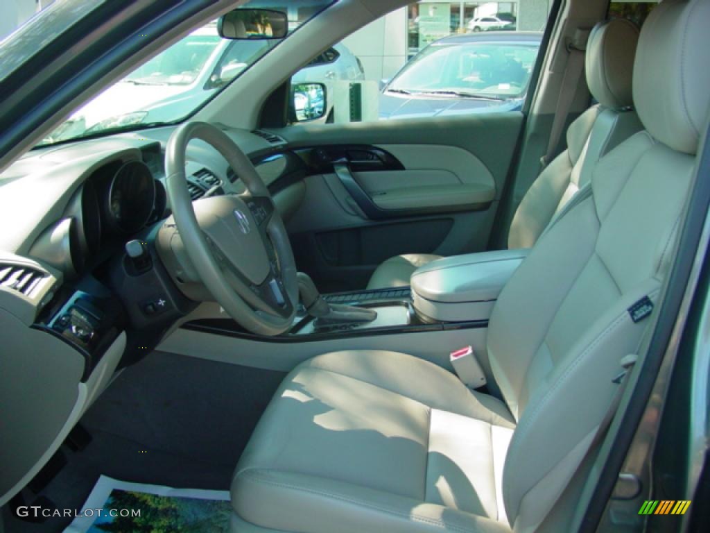 2007 MDX  - Nimbus Gray Metallic / Taupe photo #12