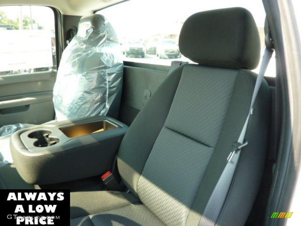2011 Silverado 1500 Regular Cab 4x4 - Summit White / Dark Titanium photo #13