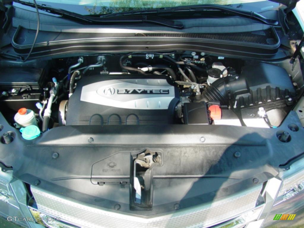 2007 MDX  - Nimbus Gray Metallic / Taupe photo #27