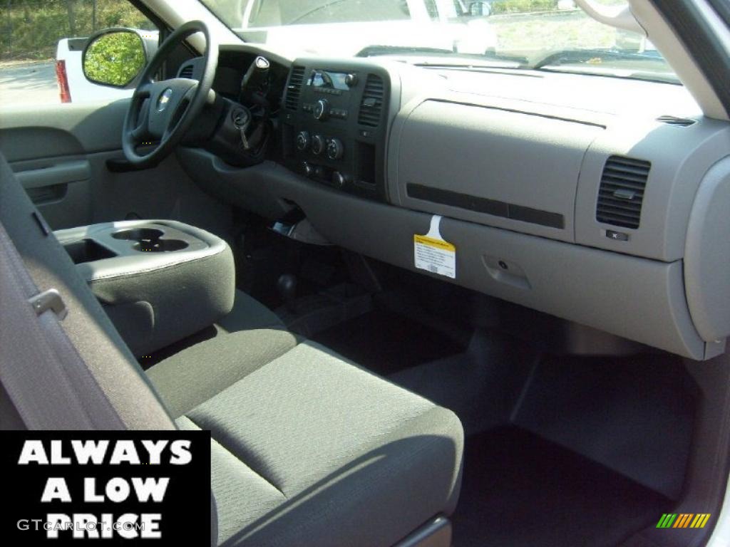 2011 Silverado 1500 Extended Cab 4x4 - Summit White / Dark Titanium photo #17