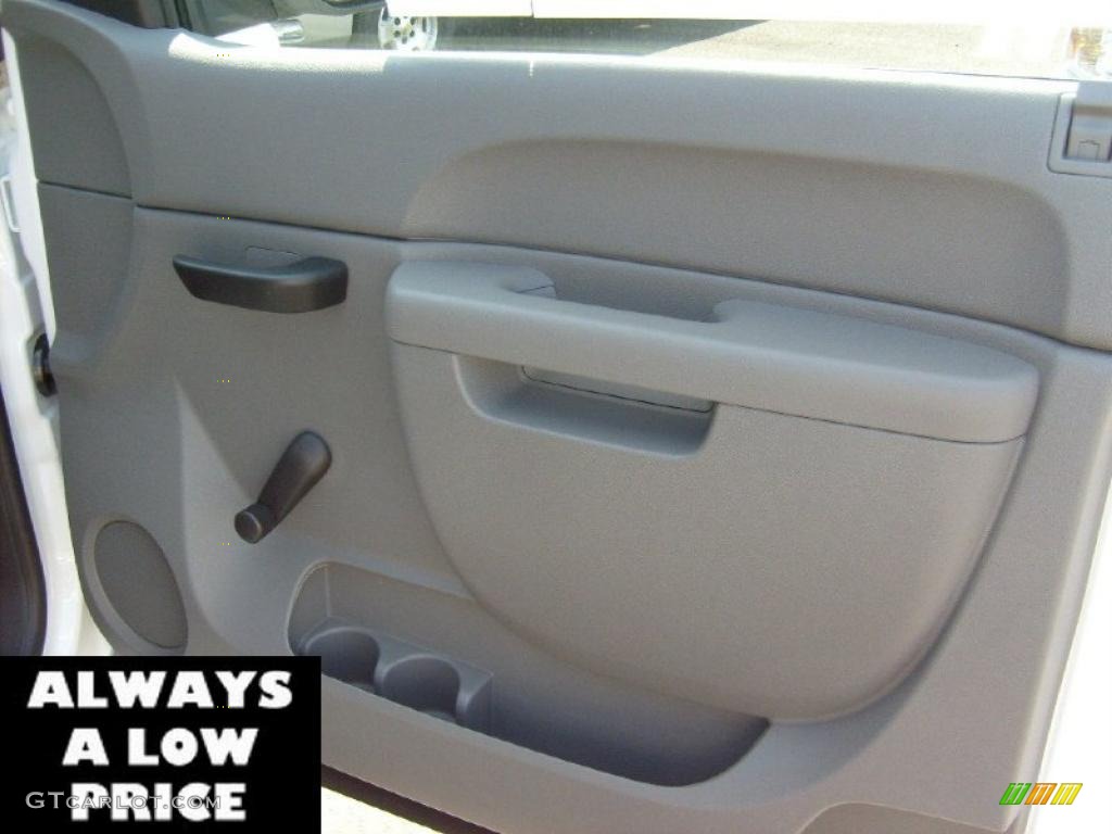 2011 Silverado 1500 Extended Cab 4x4 - Summit White / Dark Titanium photo #18