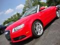 Brilliant Red 2009 Audi A4 2.0T Cabriolet