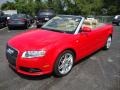 2009 Brilliant Red Audi A4 2.0T Cabriolet  photo #2