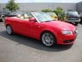 2009 Brilliant Red Audi A4 2.0T Cabriolet  photo #6