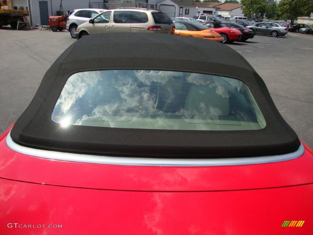 2009 A4 2.0T Cabriolet - Brilliant Red / Beige photo #40