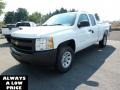 2011 Summit White Chevrolet Silverado 1500 Extended Cab 4x4  photo #3