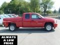 2011 Victory Red Chevrolet Silverado 1500 Extended Cab  photo #8