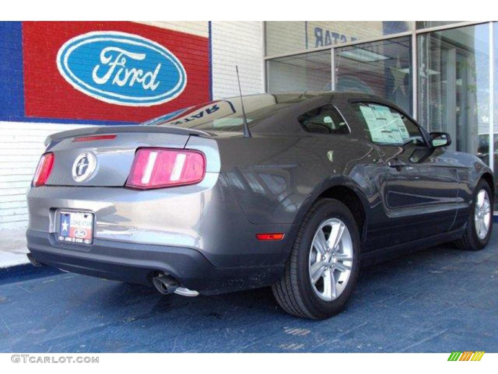 2011 Mustang V6 Coupe - Sterling Gray Metallic / Charcoal Black photo #3