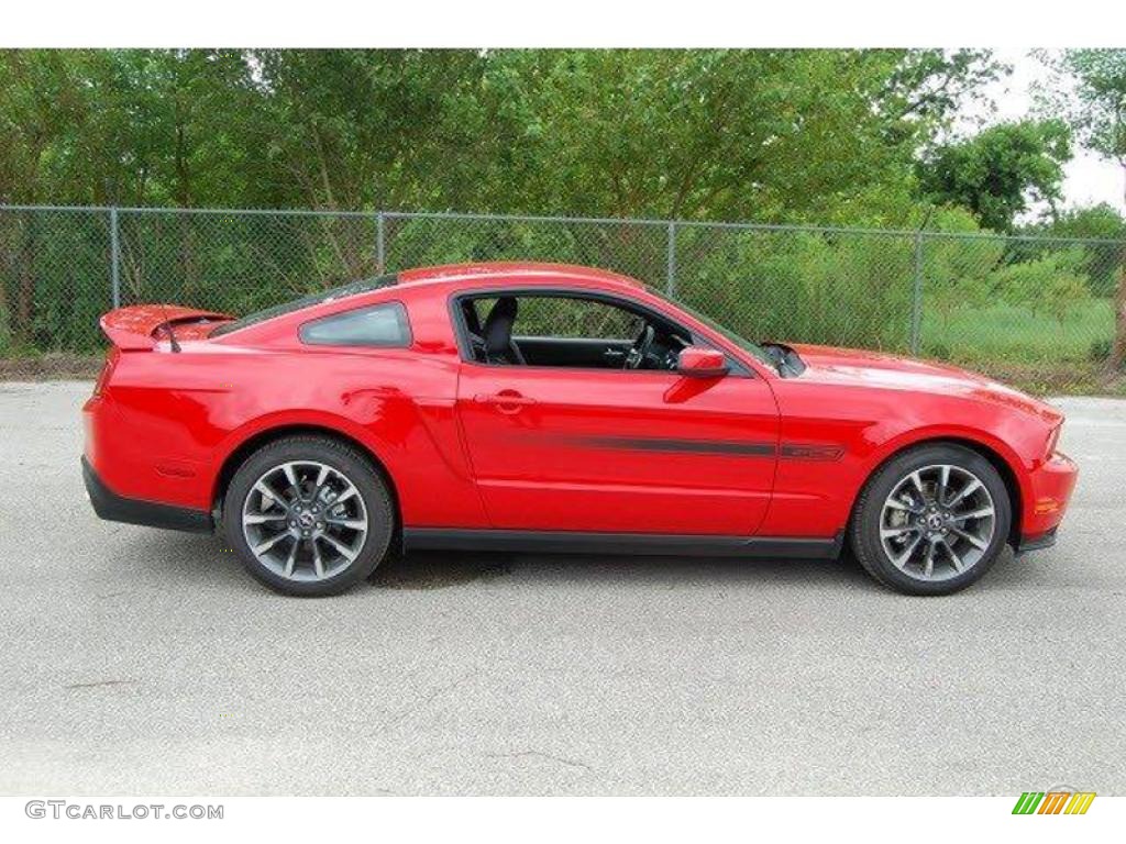 2011 Mustang GT/CS California Special Coupe - Race Red / CS Charcoal Black/Carbon photo #1