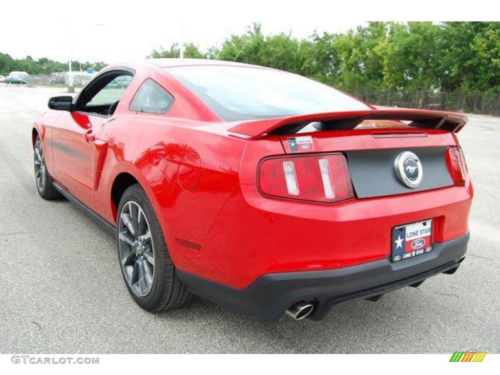 2011 Mustang GT/CS California Special Coupe - Race Red / CS Charcoal Black/Carbon photo #2