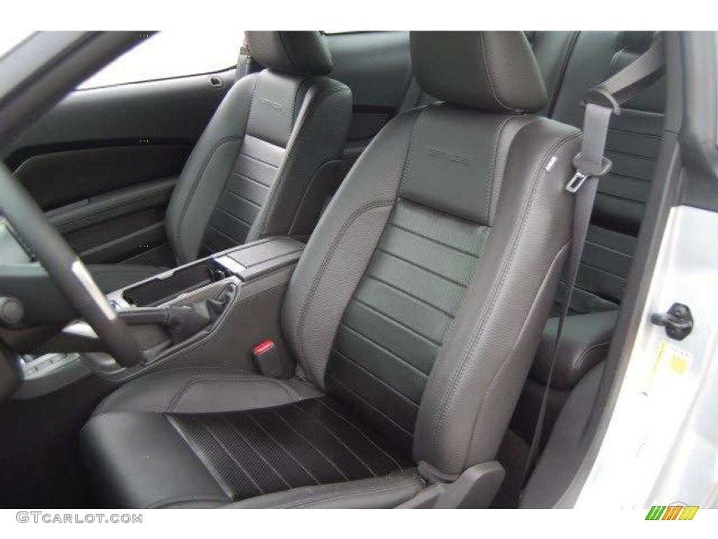 2011 Mustang GT/CS California Special Coupe - Ingot Silver Metallic / CS Charcoal Black/Carbon photo #8