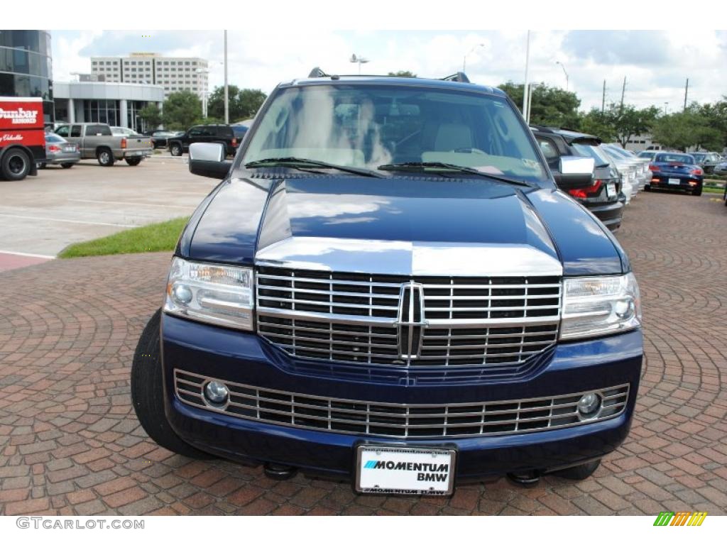 2007 Navigator Ultimate - Dark Blue Pearl Metallic / Stone photo #8