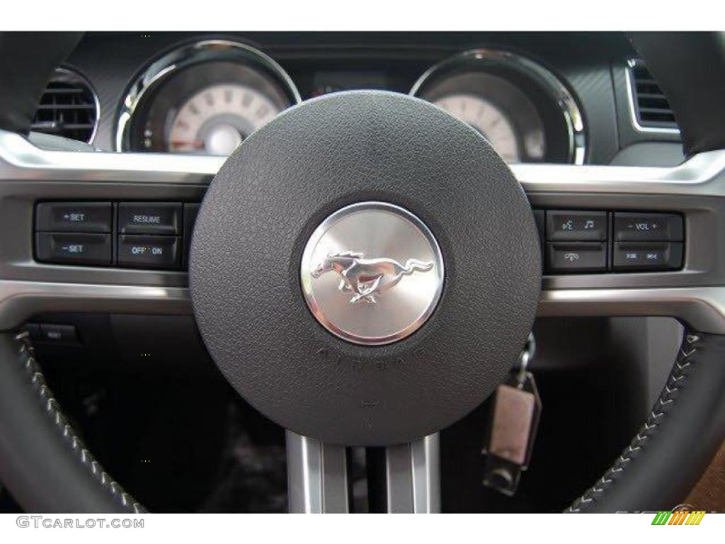 2011 Mustang GT/CS California Special Coupe - Ingot Silver Metallic / CS Charcoal Black/Carbon photo #22