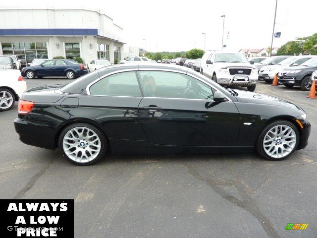 2009 3 Series 328i Convertible - Black Sapphire Metallic / Saddle Brown Dakota Leather photo #8