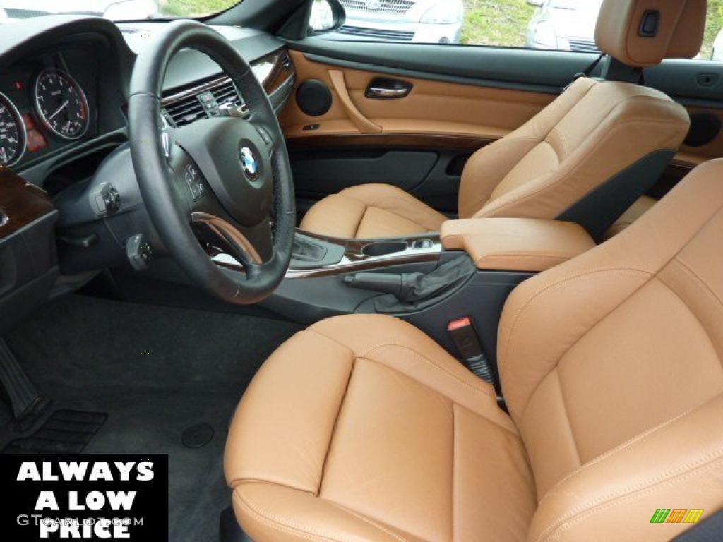 2009 3 Series 328i Convertible - Black Sapphire Metallic / Saddle Brown Dakota Leather photo #10