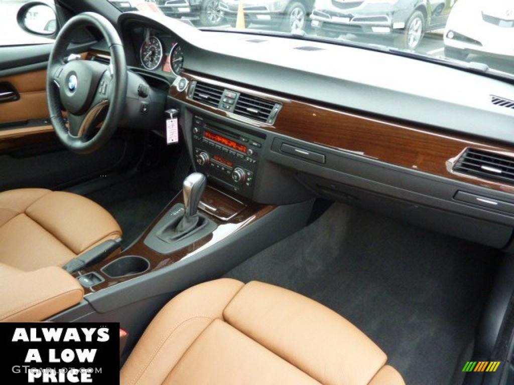 2009 3 Series 328i Convertible - Black Sapphire Metallic / Saddle Brown Dakota Leather photo #16