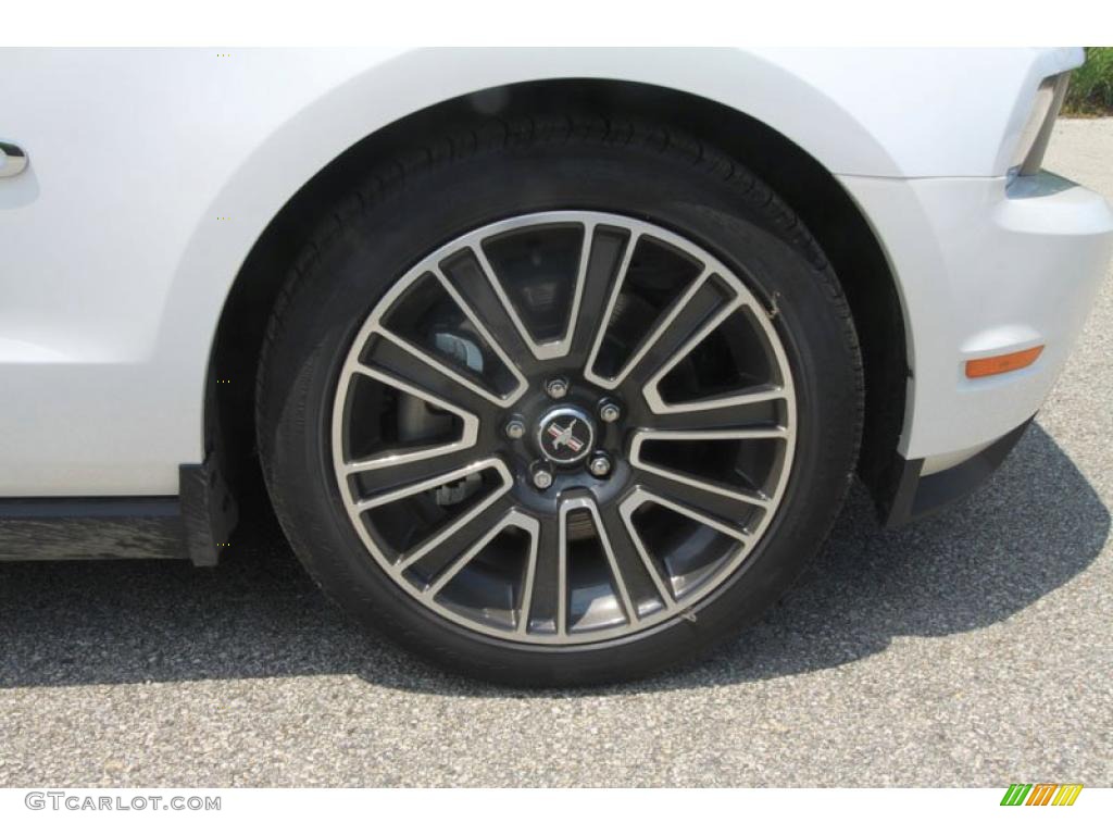 2011 Mustang GT Premium Coupe - Performance White / Charcoal Black photo #10