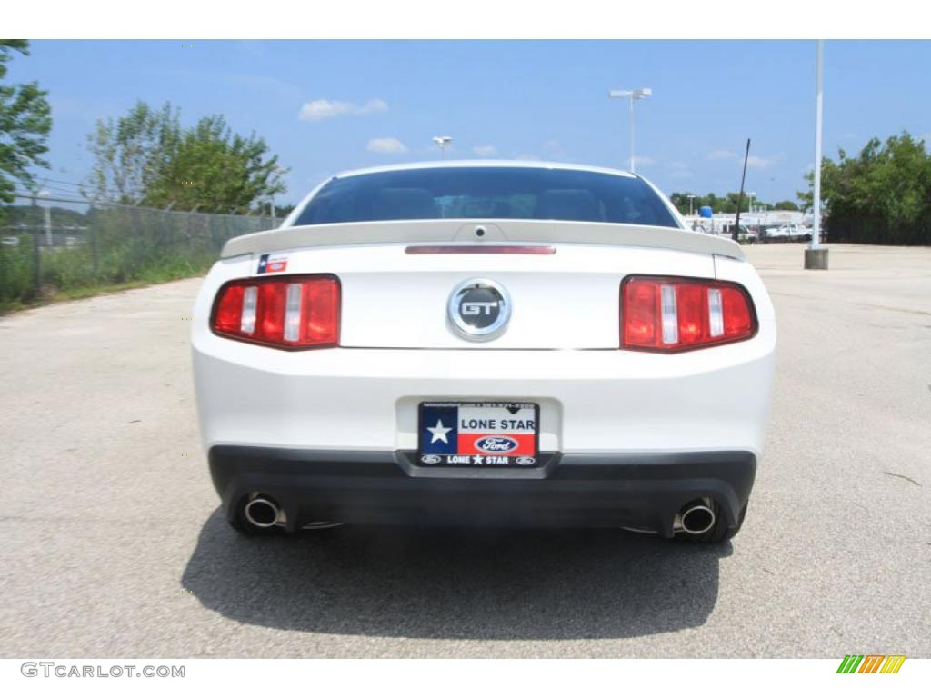 2011 Mustang GT Premium Coupe - Performance White / Charcoal Black photo #11
