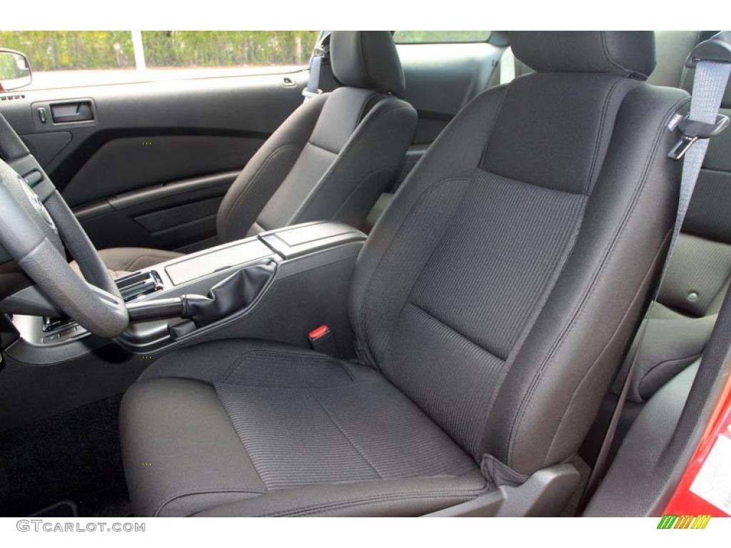 2011 Mustang V6 Coupe - Red Candy Metallic / Charcoal Black photo #5