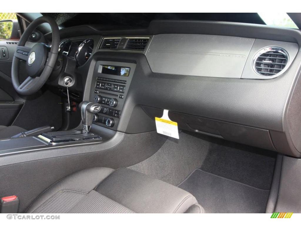 2011 Mustang V6 Coupe - Red Candy Metallic / Charcoal Black photo #12