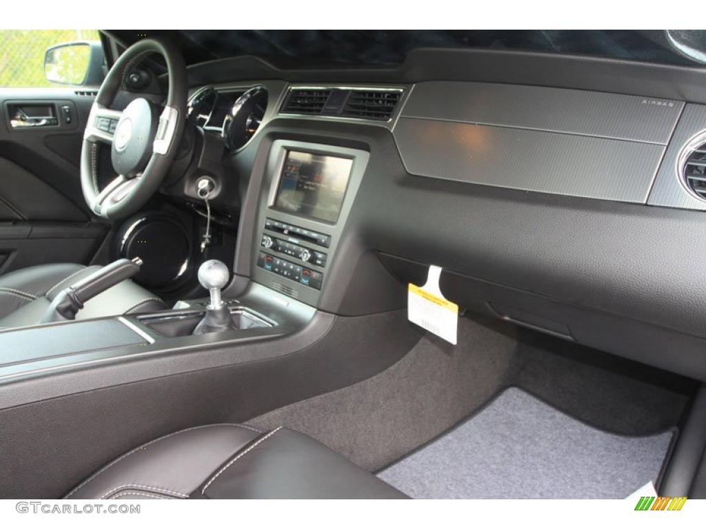 2011 Mustang GT Premium Coupe - Ebony Black / Charcoal Black/Cashmere photo #14
