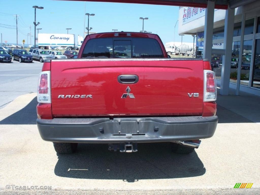 2006 Raider DuroCross Extended Cab 4x4 - Lava Red / Slate Gray photo #24