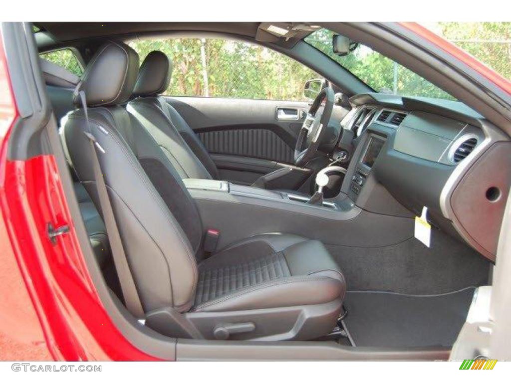 2011 Mustang Shelby GT500 SVT Performance Package Coupe - Race Red / Charcoal Black/Black photo #12