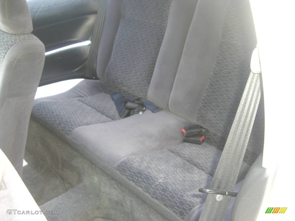 2000 Civic DX Coupe - Vogue Silver Metallic / Dark Gray photo #8