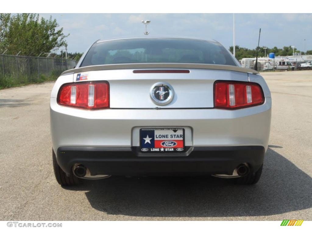 2011 Mustang V6 Coupe - Ingot Silver Metallic / Charcoal Black photo #11