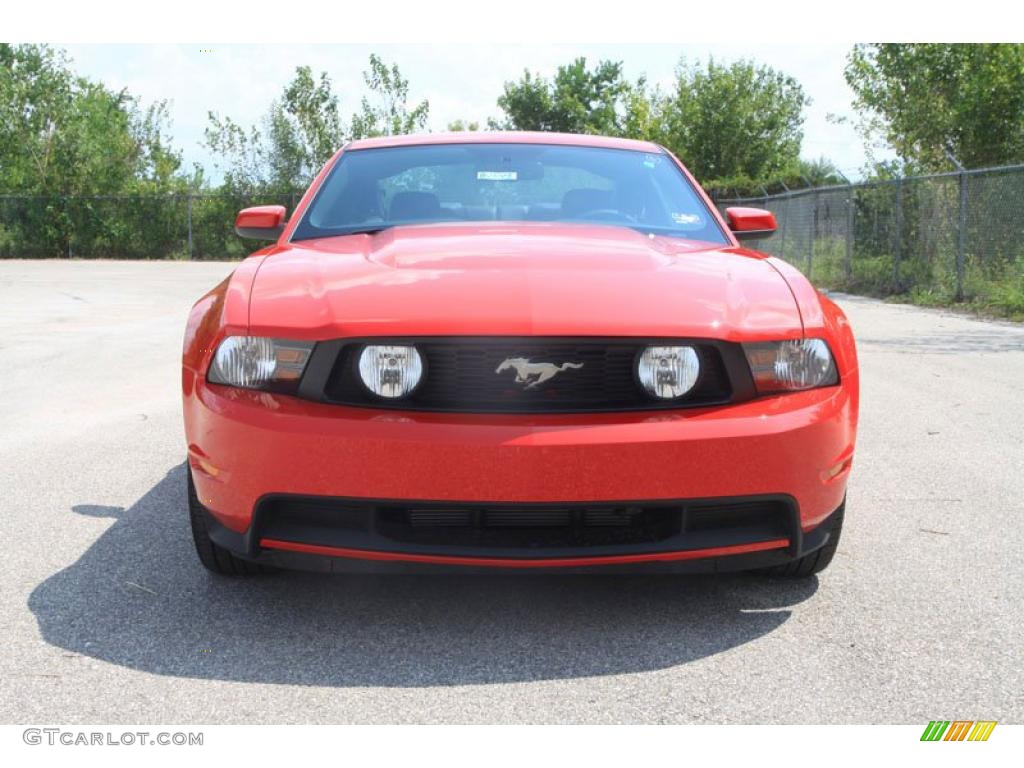 2011 Mustang GT Premium Coupe - Race Red / Charcoal Black photo #9