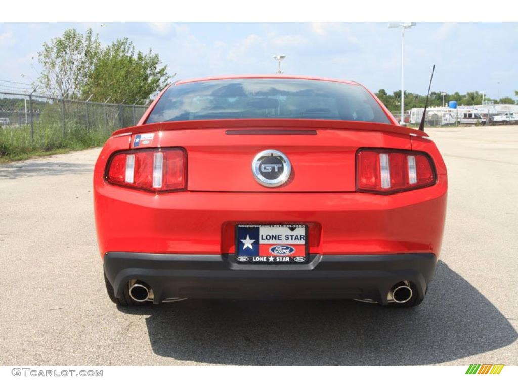 2011 Mustang GT Premium Coupe - Race Red / Charcoal Black photo #11